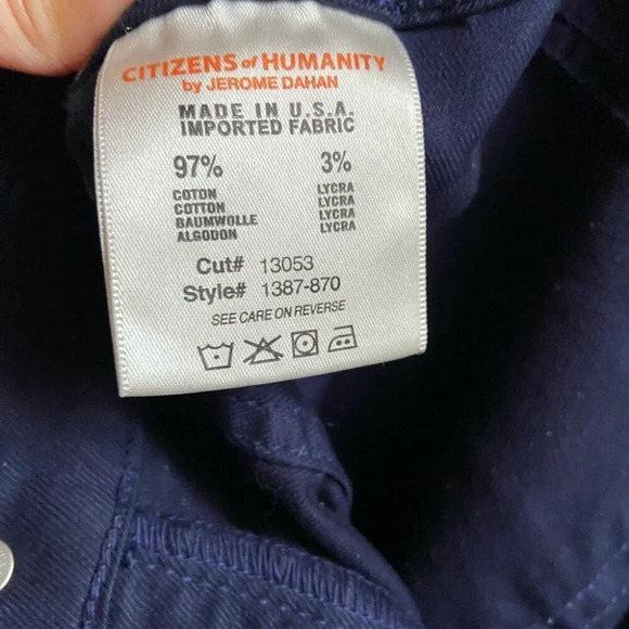 Citizens of Humanity Blue Angie super Flare jeans Sz 30” - Picture 8 of 12